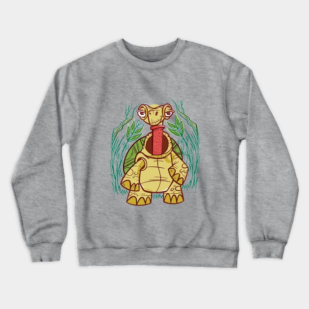 Fashionable Turtle Neck Crewneck Sweatshirt by Lalamonte